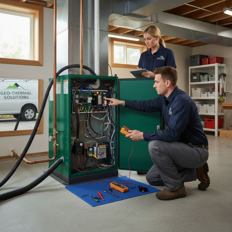 Geothermal HVAC Installation